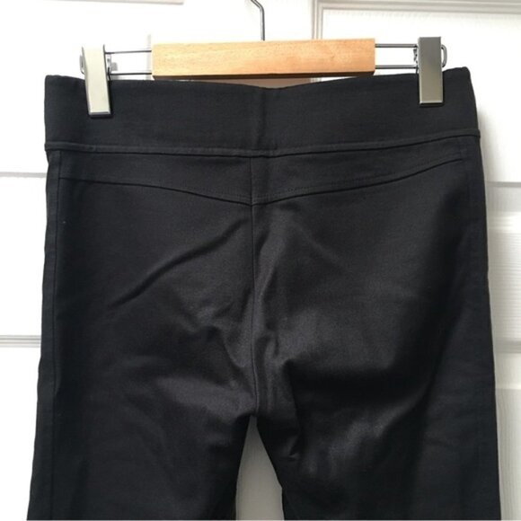 WILFRED Aritzia Black Moto Stretch Pants Sz 2 - Picture 6 of 8